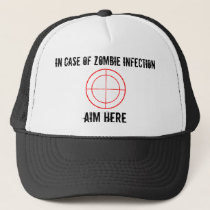 Camionero En caso del gorra de la infección del ZOMBI