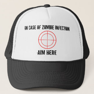 Camionero En caso del gorra de la infección del ZOMBI