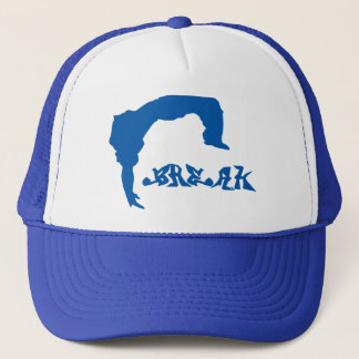 Camionero enemigo del gorra de la rotura