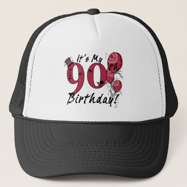 Camionero Es mi gorra de 90 años. (Anverso)