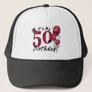Camionero Es mi gorra de cumpleaños número 50