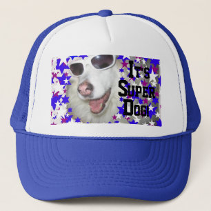 Camionero Es un Super Gorra...¡un Gorra de perro súper *!