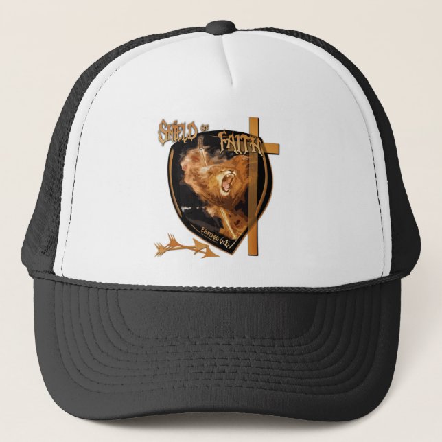Camionero Escudo de la fe - gorra (Anverso)