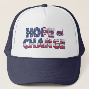 Camionero Esperanza demócrata y cambio: gorra de béisbol de 
