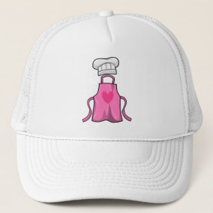 Camionero Esponja de cocina y gorra de cocina con corazón