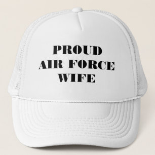 Camionero Esposa de la Fuerza Aérea Orgullosa gorra