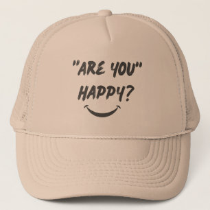 Camionero ¿Estás Feliz? Gorra de camioneros