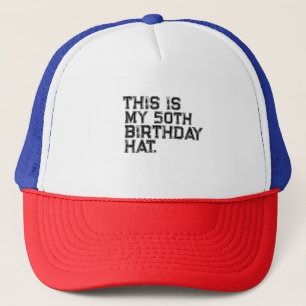 Camionero Este es mi Gorra de cumpleaños número 50