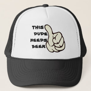 Camionero Este tipo necesita un Gorra de cerveza divertida