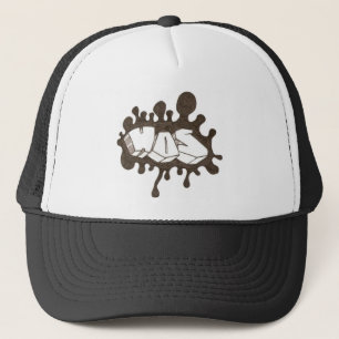 Camionero estilo de la pintada del gorra de los hos