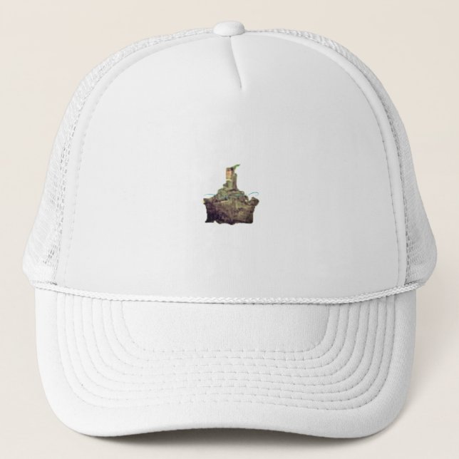 CAMIONERO ESTILO Y DISEÑO DE LA GORRA (Anverso)
