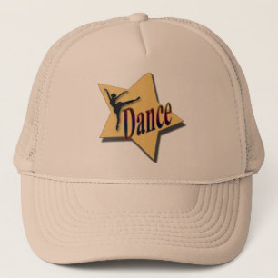 Camionero estrella de baile gorra con bailarina