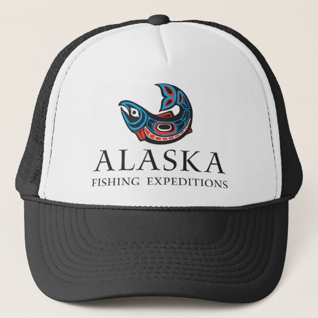 Camionero Expediciones de pesca de Alaska - gorra del (Anverso)