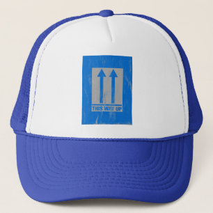 Camionero Famoso cartel de gorra 'Esta subida'