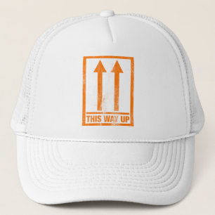 Camionero Famoso cartel de gorra 'Esta subida'