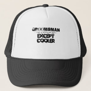 Camionero Favor de la boda del gorra del regalo del padrino