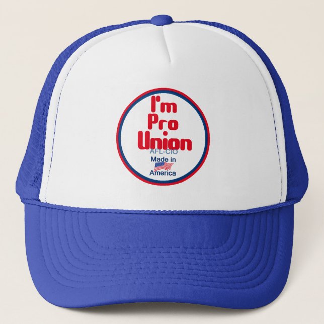 Camionero Favorable gorra de la unión (Anverso)