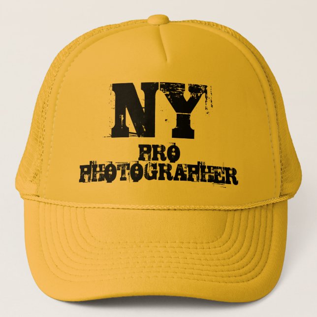 Camionero FAVORABLE gorra del FOTÓGRAFO de NY (Anverso)