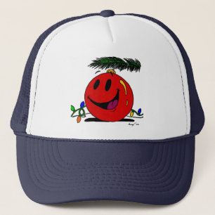 Camionero Feliz Gorra de ornamentos