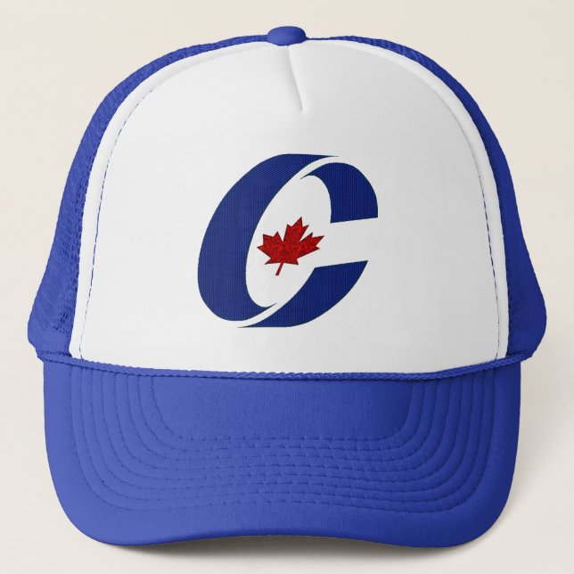 Camionero Fiesta conservador del gorra de Canadá (Anverso)