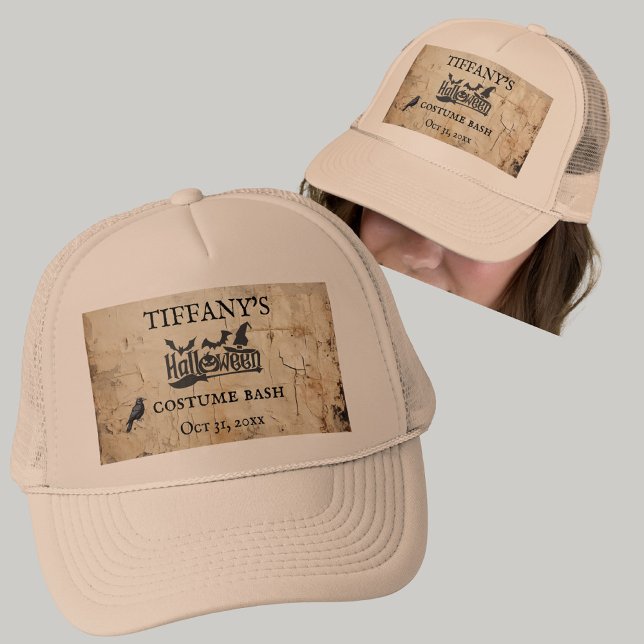 Camionero Fiesta de disfraces góticos Gorra de Halloween (Subido por el creador)