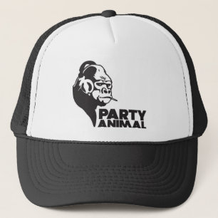 Camionero Fiesta Gorra de animales