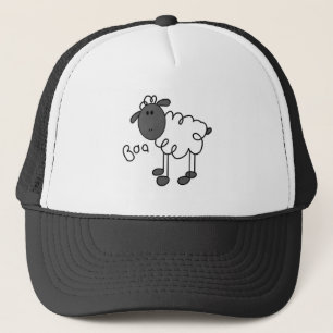 Camionero Figura gorra del palillo de las ovejas