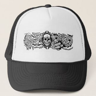 Camionero ¡FreshPow! Gorra negro de SkullTrucker