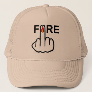 Camionero Giro de fuego del gorra