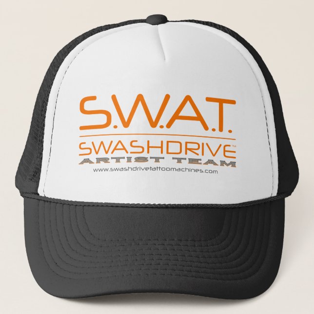 Camionero GOLPE VIOLENTO - gorra de Swashdrive (Anverso)