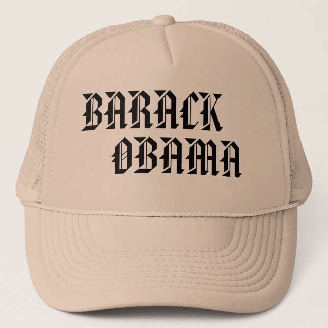 Camionero Gorra #1 de Barack Obama (Anverso)