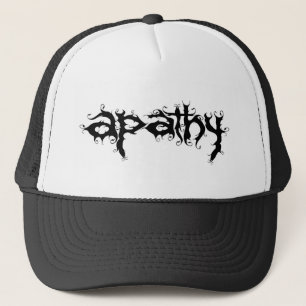 Camionero Gorra 2008 del logotipo de la apatía