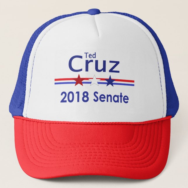 Camionero Gorra 2018 del senado de Ted Cruz (Anverso)
