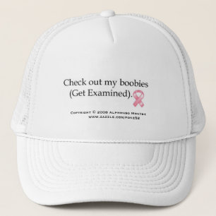 Camionero Gorra 3 de la conciencia del cáncer de pecho