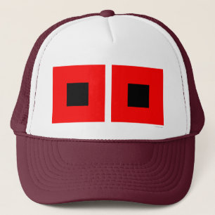 Camionero Gorra 5 de la bandera del huracán