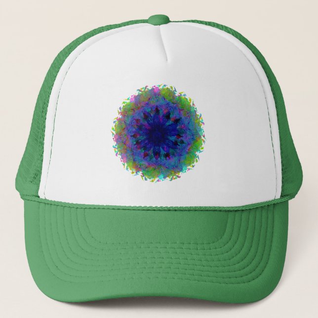 Camionero Gorra abstracto de la estrella (Anverso)
