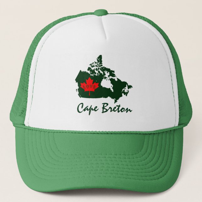 Camionero Gorra adaptable bretón de Canadá de la provincia (Anverso)