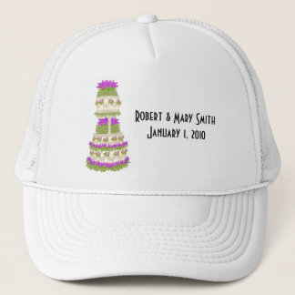 Camionero Gorra adaptable del pastel de bodas