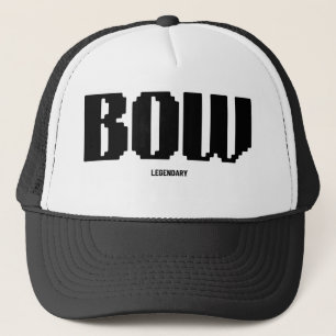 Camionero gorra ajustada con diseño genial con marca de lazo