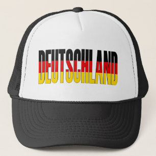 Camionero Gorra alemán de la bandera de Deutschland