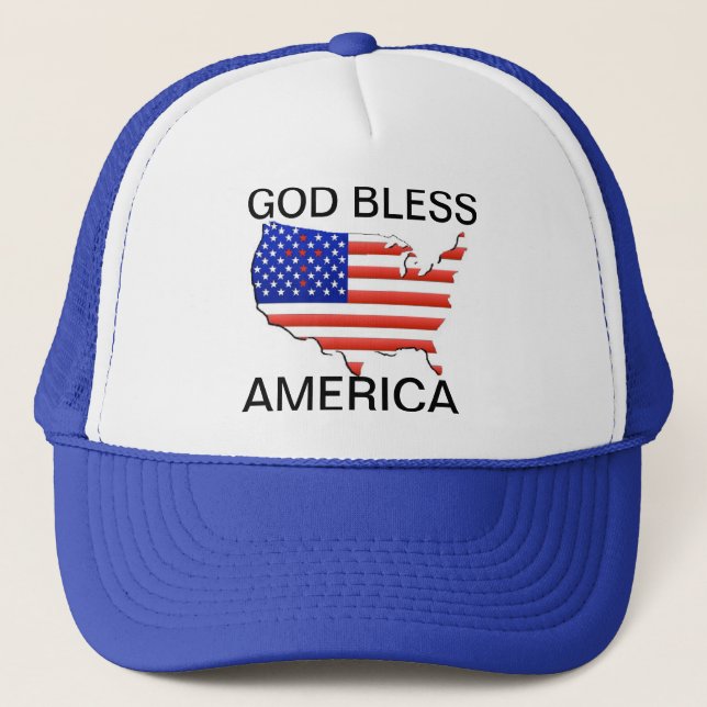CAMIONERO GORRA AMERICANO DE FLAG/MAP (Anverso)