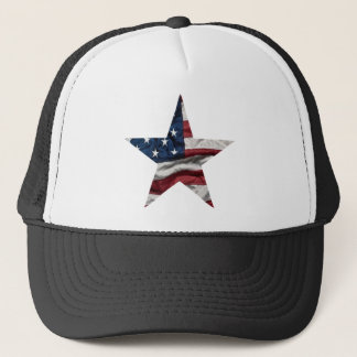 Camionero Gorra americano de la estrella