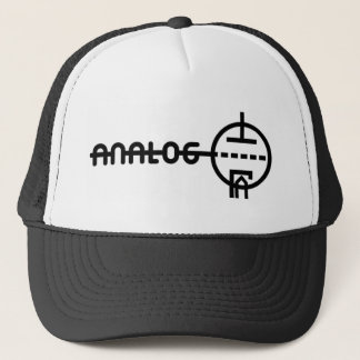 Camionero gorra "análogo" del tubo de vacío