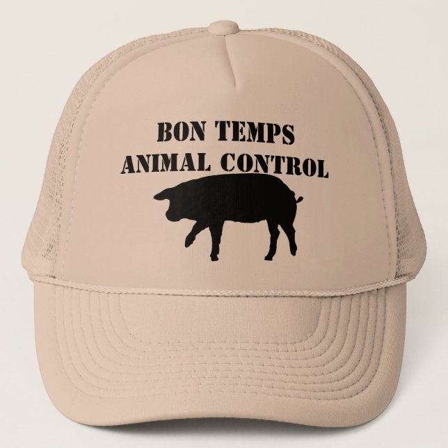 Camionero Gorra animal del control de los Temps del Bon (Anverso)