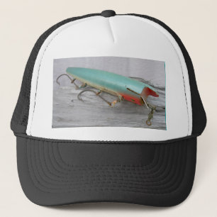 Camionero Gorra Aqua de la Serie Lure de Vintage