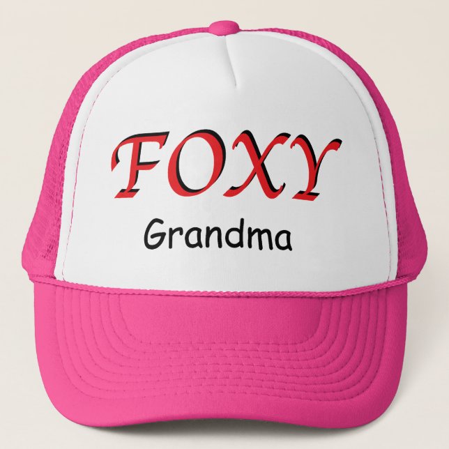 Camionero Gorra astuto de la abuela (Anverso)
