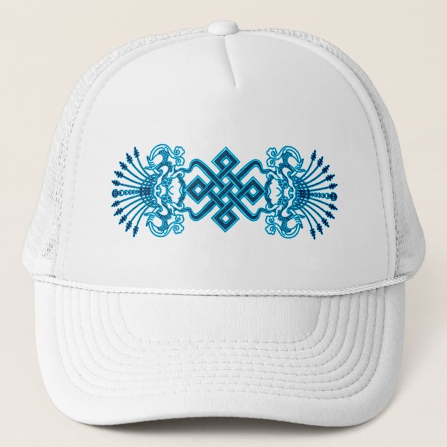 Camionero Gorra azul de Kirttmukha (Anverso)
