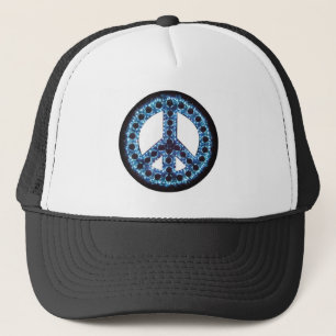 Camionero gorra azul de la paz