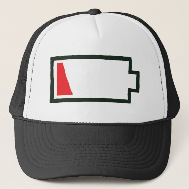Camionero Gorra bajo de la batería (Anverso)