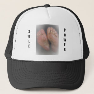 CAMIONERO GORRA BLANCO Y NEGRO SOLO DE PODER